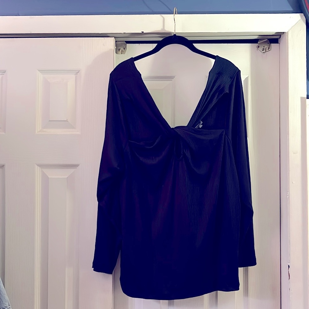 Anthropology Twist Top